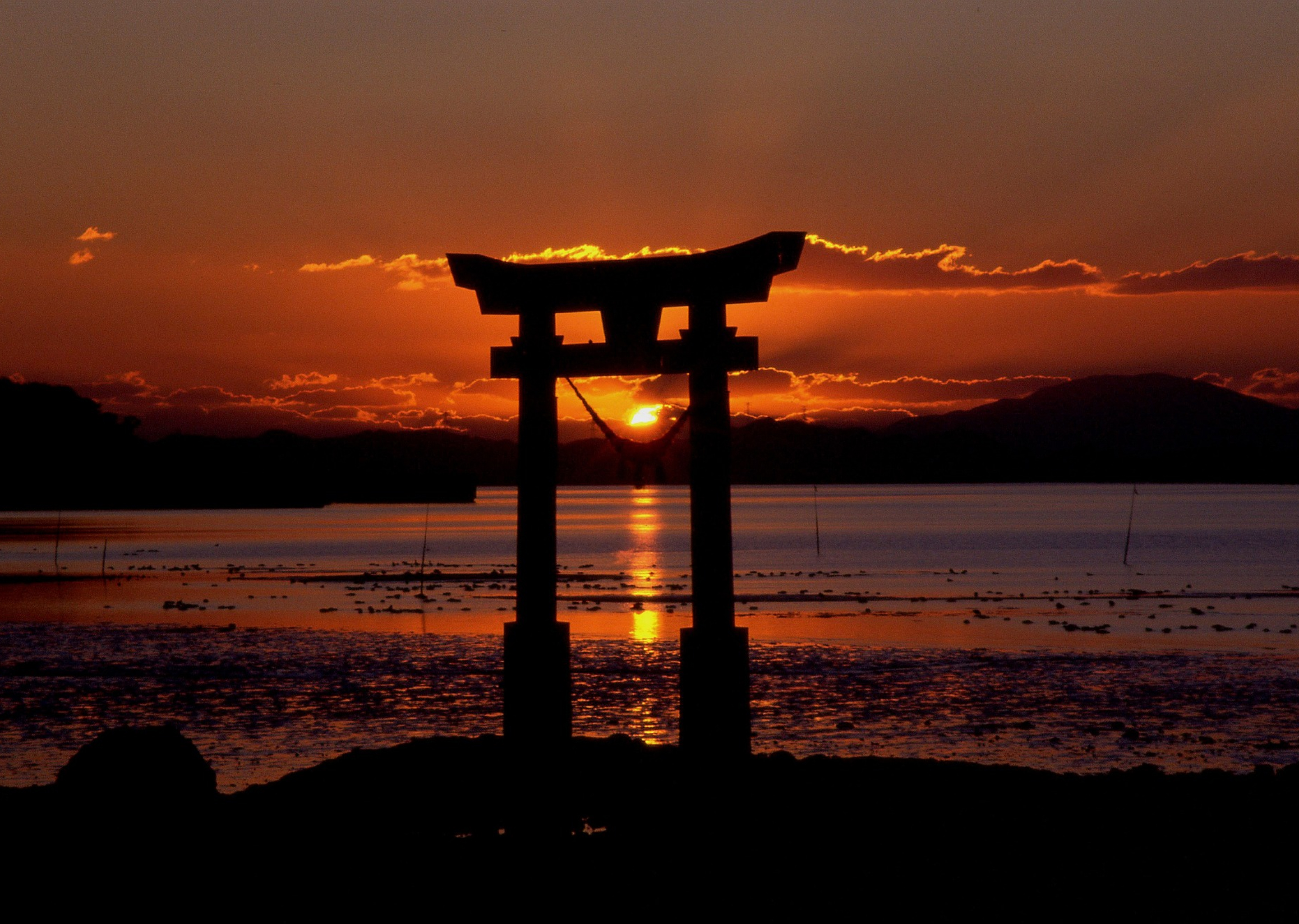 神社の写真