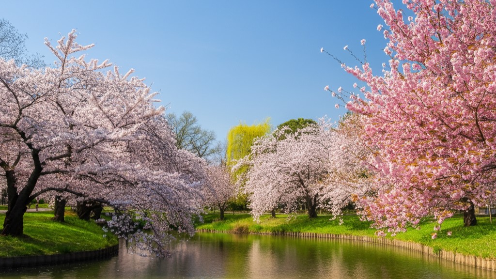 桜の背景